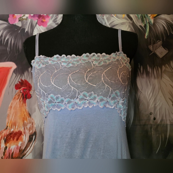 Y2k Vintage Original Felina Elegant Lace Trim Women’s Top - Picture 2 of 4